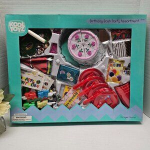 New Target Vintage Kool Toyz Toy Birthday Bash Set Kitchen Party Food 1999 90s